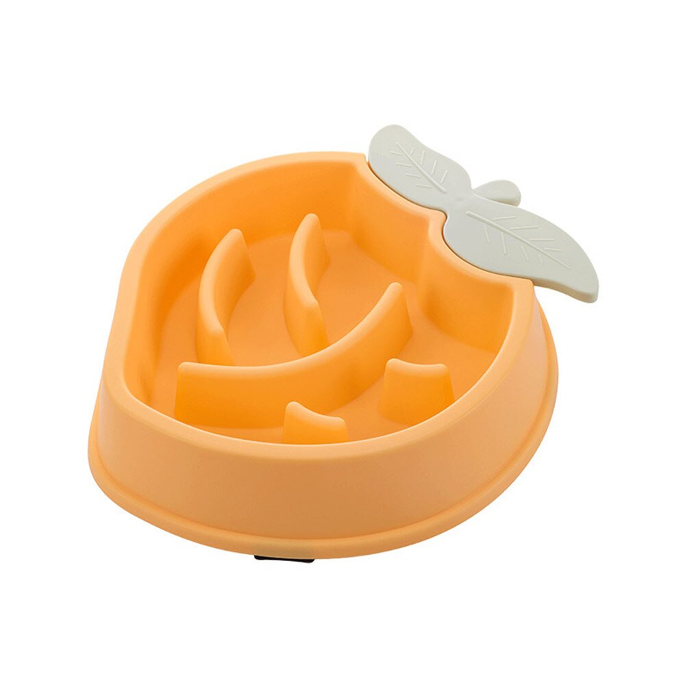 Anti-Gulping Slow Feeder Dog Bowl | Fun Fruit-Shaped Design for Small & Large Dogs