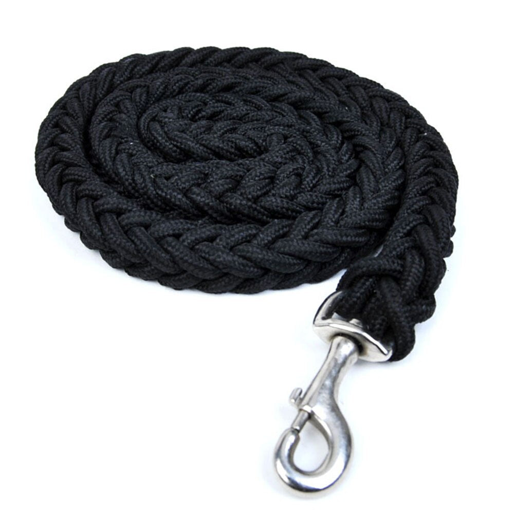 Heavy-Duty Nylon Braided Dog Walking Leash | Durable 120cm Traction Rope for Medium & Large Breed Dogs