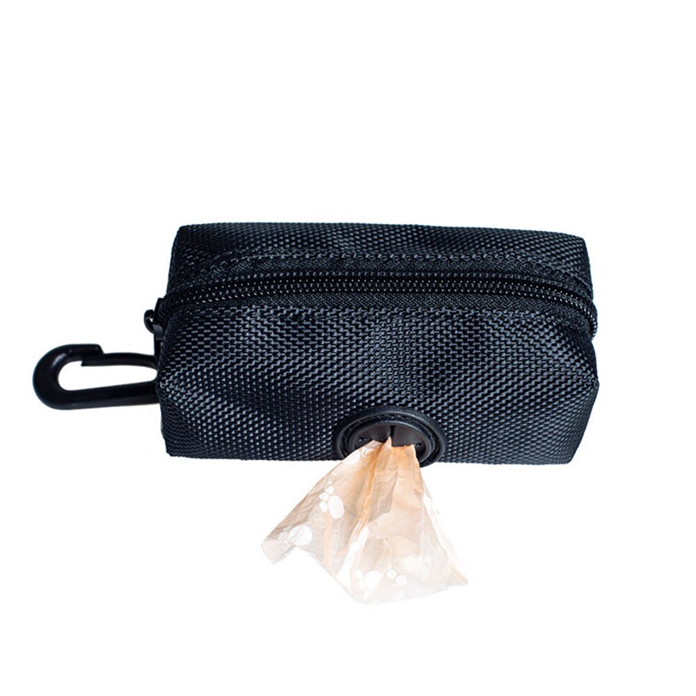 Pet Dog Poop Bag Dispenser | Travel-Friendly, Leash Attachment, Adjustable Waste Bag Holder for Easy Pet Cleanup