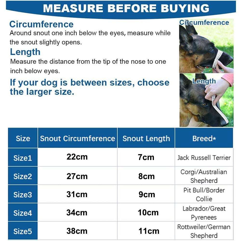 Adjustable Reflective Dog Basket Muzzle | Soft Padded, Anti-Biting, Air Mesh, Black | Drinkable Design