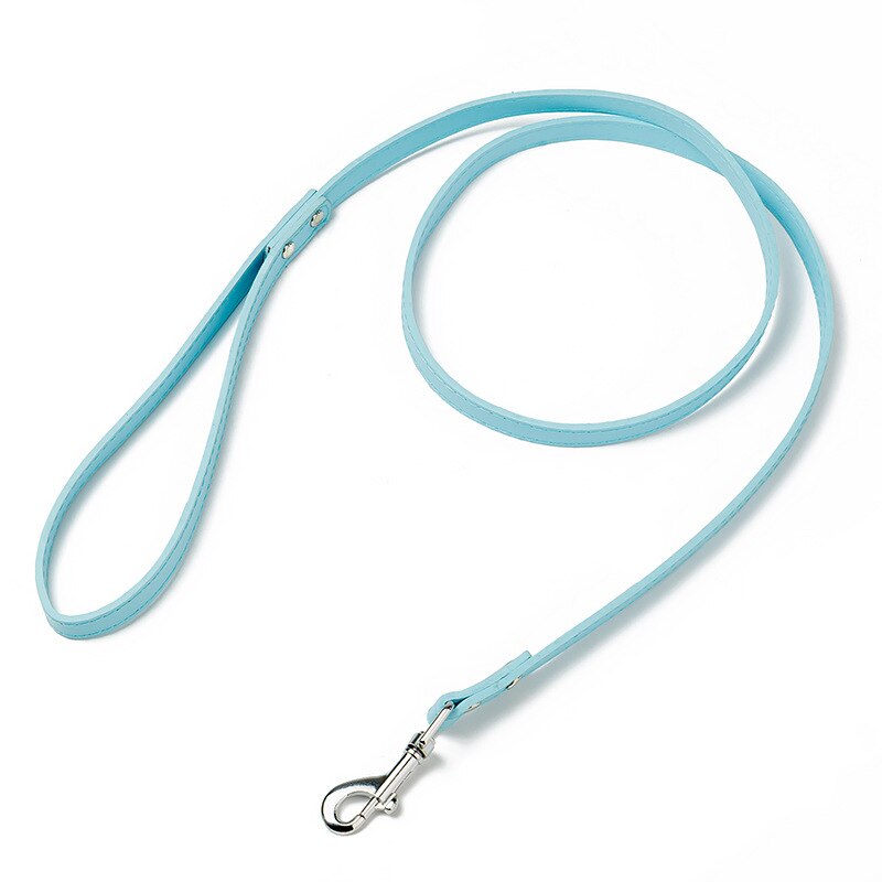 Colourful PU Leather Dog Training Leash | Durable & Stylish Lead for All Dog Sizes, 120cm Length