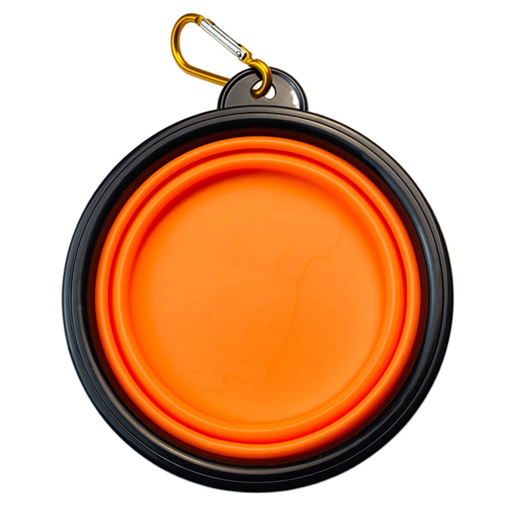 Collapsible Silicone Dog Bowls | Portable Travel Feeding Dish, 350/1000ml for Dogs & Cats