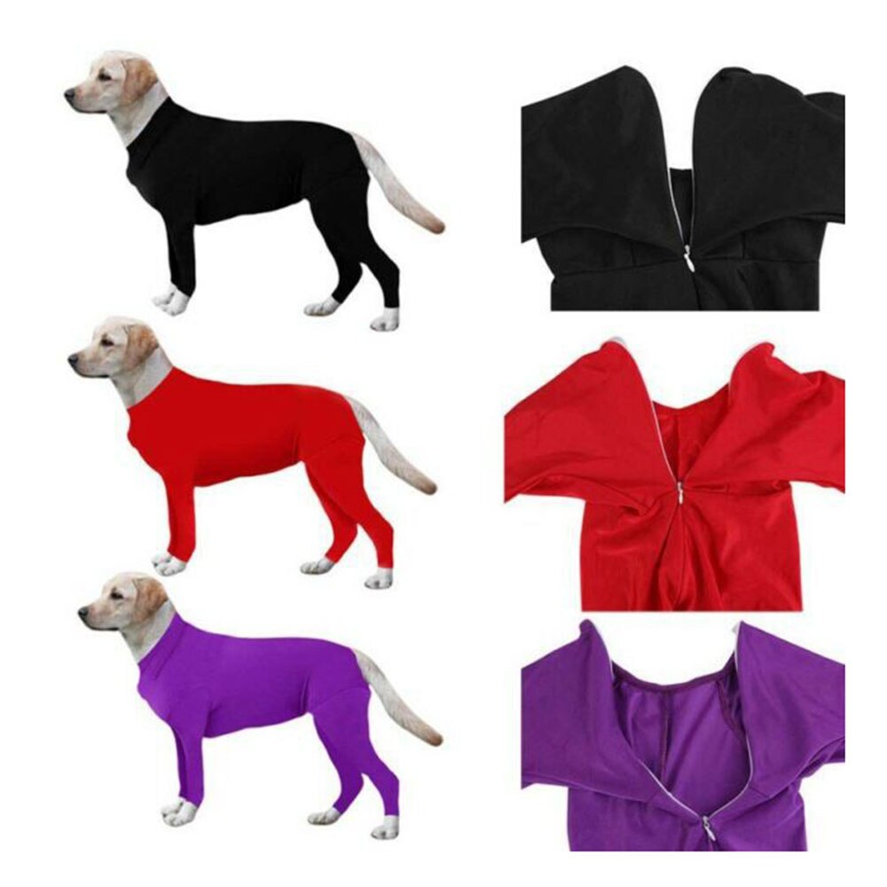 Shedding & Recovery Dog Onesie | Anxiety Calming & Surgical Recovery Suit for Large Dogs