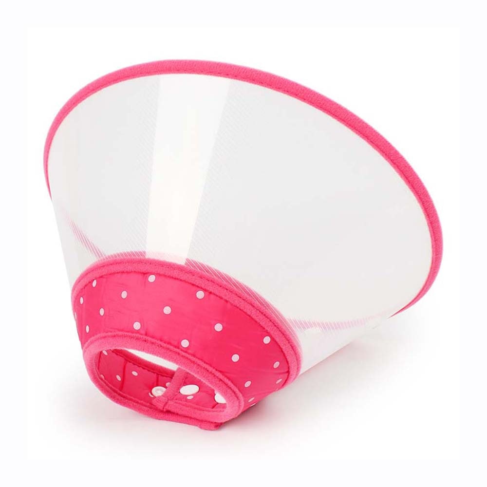 Adjustable Soft Elizabethan E-Collar | Breathable Pet Recovery Cone for Dogs & Cats After Surgery