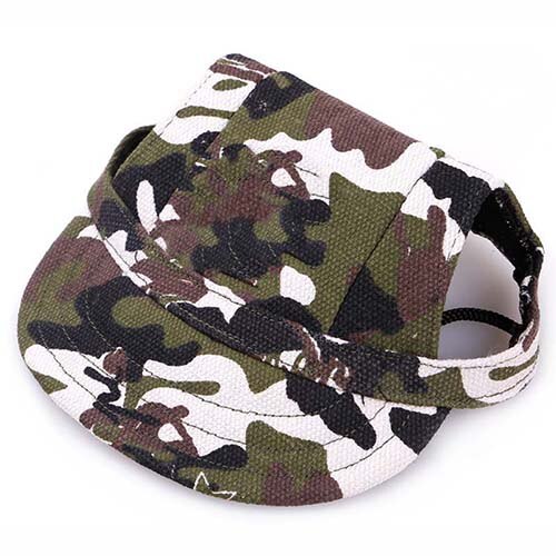 Adjustable Sporty Dog Baseball Cap | Fun Outdoor Headwear with Ear Holes for Pets in Vibrant Colours
