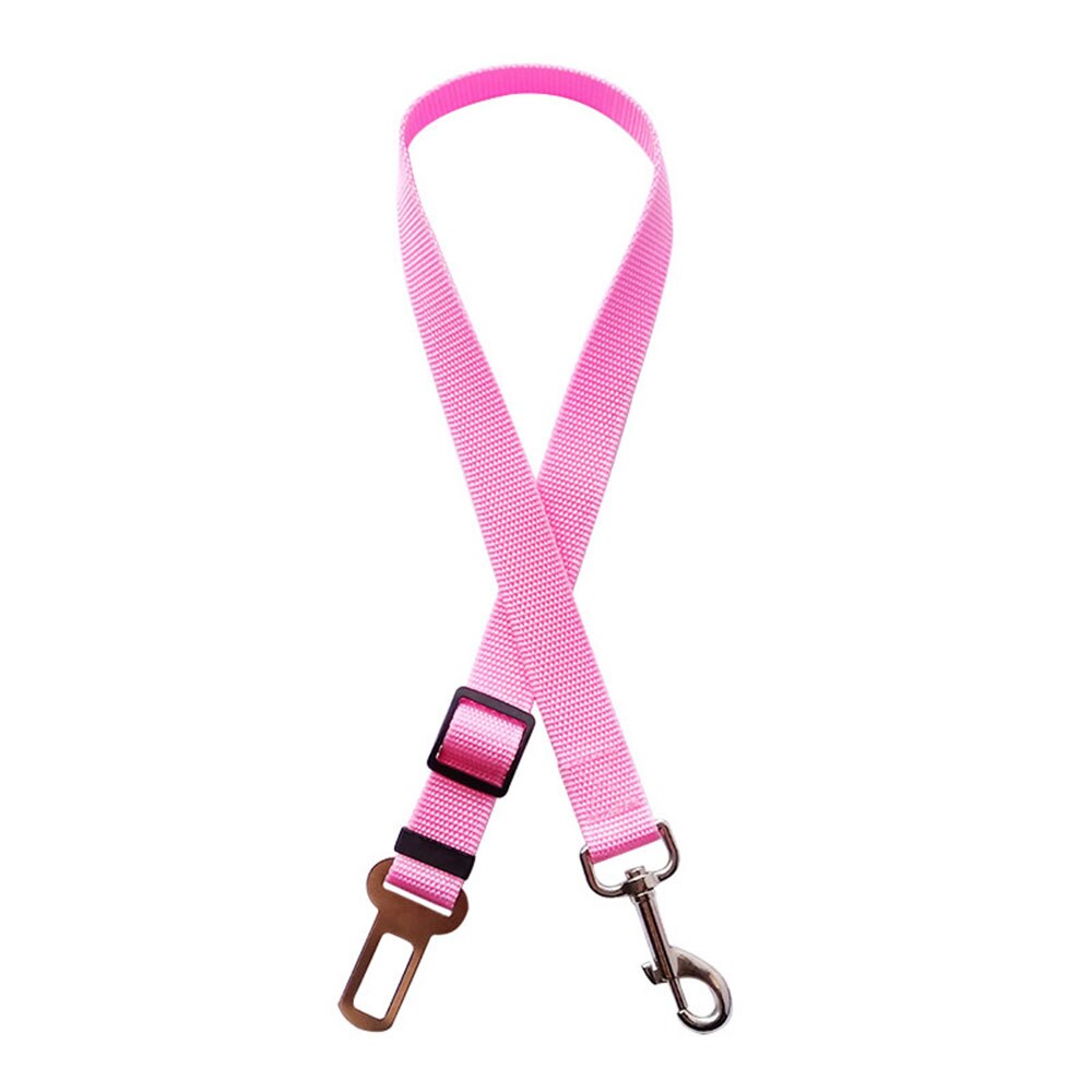 Adjustable Pet Car Seat Belt Lead | Secure Travel Clip for Dogs and Cats in Multiple Colours
