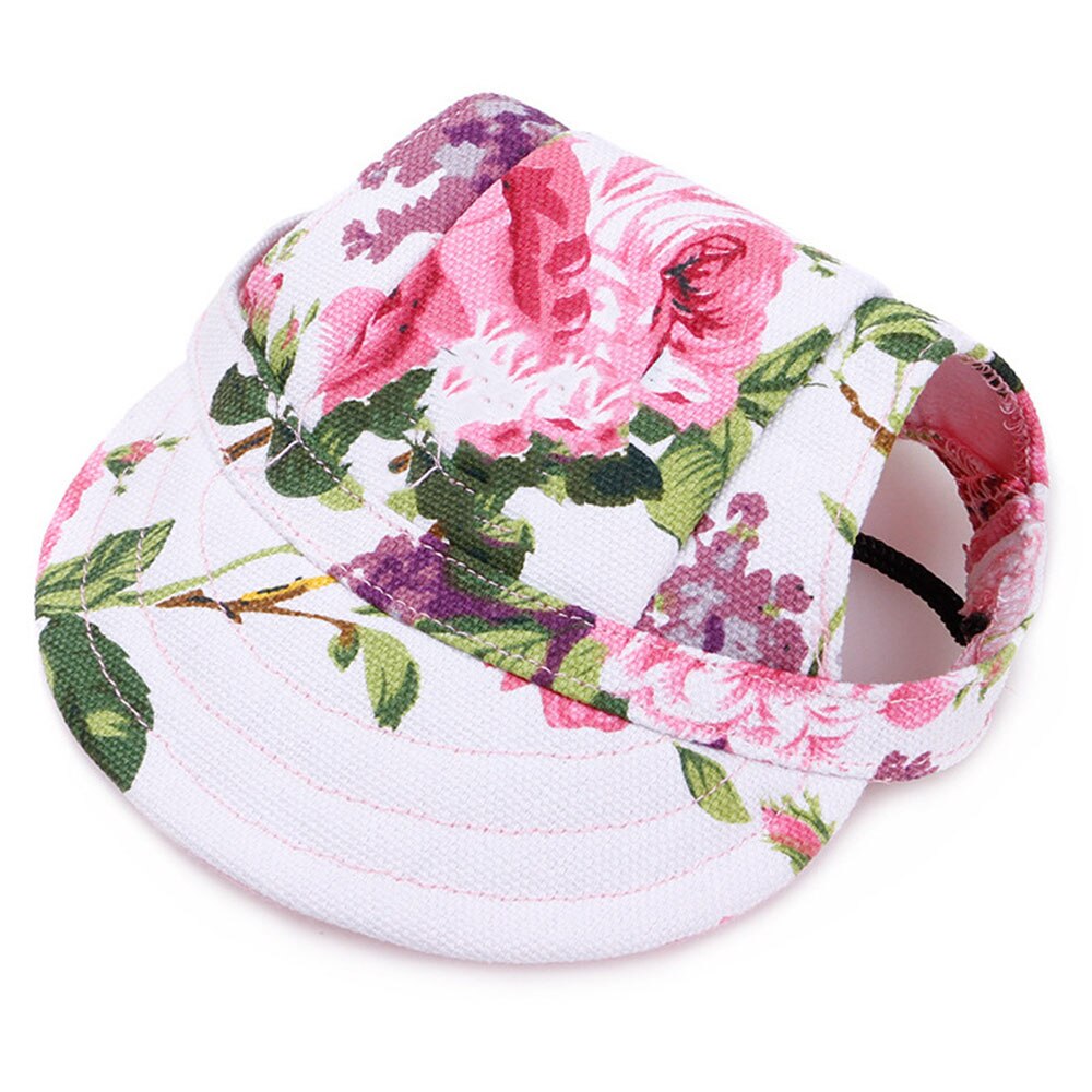 Adjustable Sporty Dog Baseball Cap | Fun Outdoor Headwear with Ear Holes for Pets in Vibrant Colours