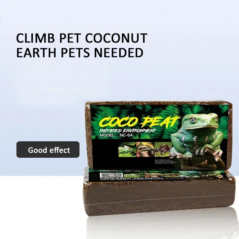 Natural Coconut Coir Mat for Reptiles | Eco-Friendly Bedding for Reptiles & Terrariums