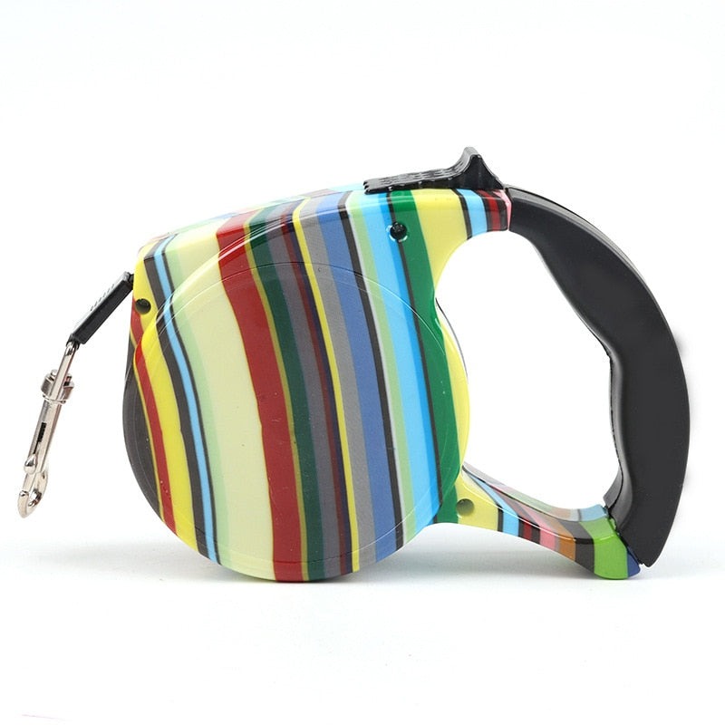 Automatic Retractable Nylon Dog Leash | 5m Durable Dog Lead for Small Dogs | Multiple Designs Available