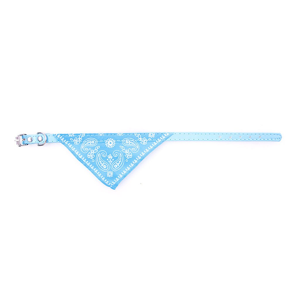 Adjustable Small Dog Cat Bandana Collar | Printed Triangular Scarf Neckerchief for Puppies and Kittens