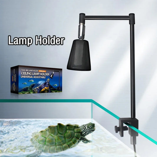 Adjustable Reptile Light Stand | Basking Lamp Holder