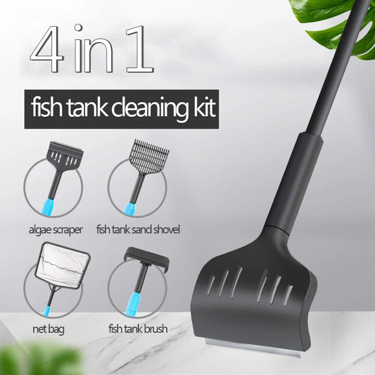 4-in-1 Aquarium Cleaning Multitool