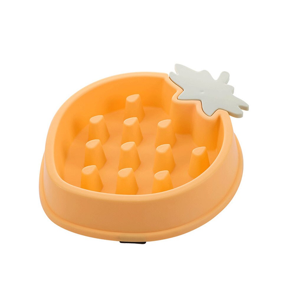 Anti-Gulping Slow Feeder Dog Bowl | Fun Fruit-Shaped Design for Small & Large Dogs