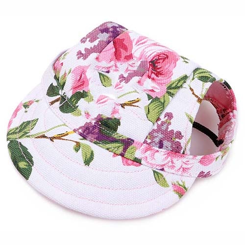 Adjustable Sporty Dog Baseball Cap | Fun Outdoor Headwear with Ear Holes for Pets in Vibrant Colours