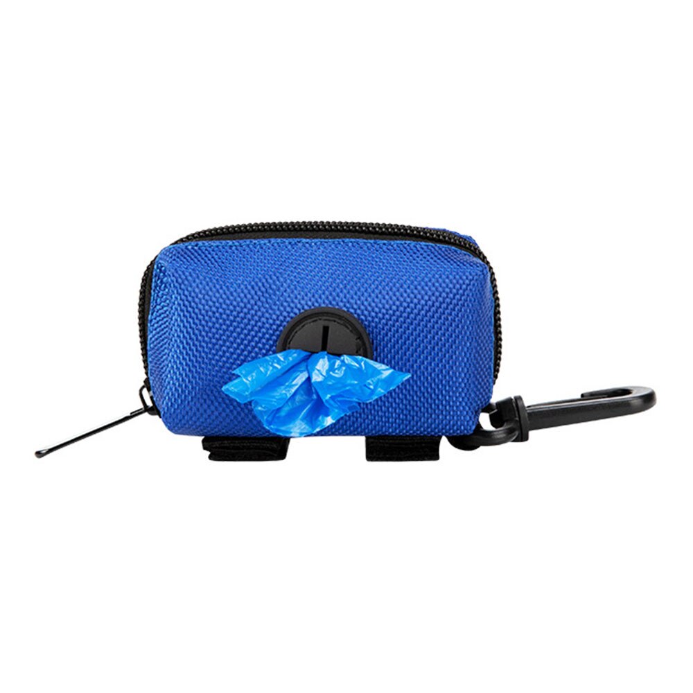 Pet Dog Poop Bag Dispenser | Travel-Friendly, Leash Attachment, Adjustable Waste Bag Holder for Easy Pet Cleanup