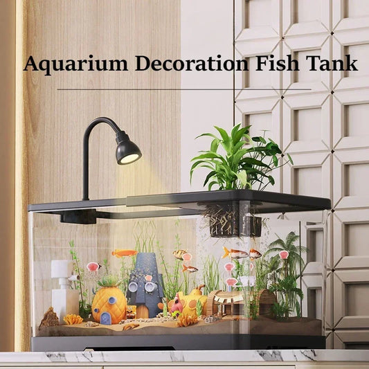 Deluxe Turtle & Reptile Aquarium Tank | Anti-Escape