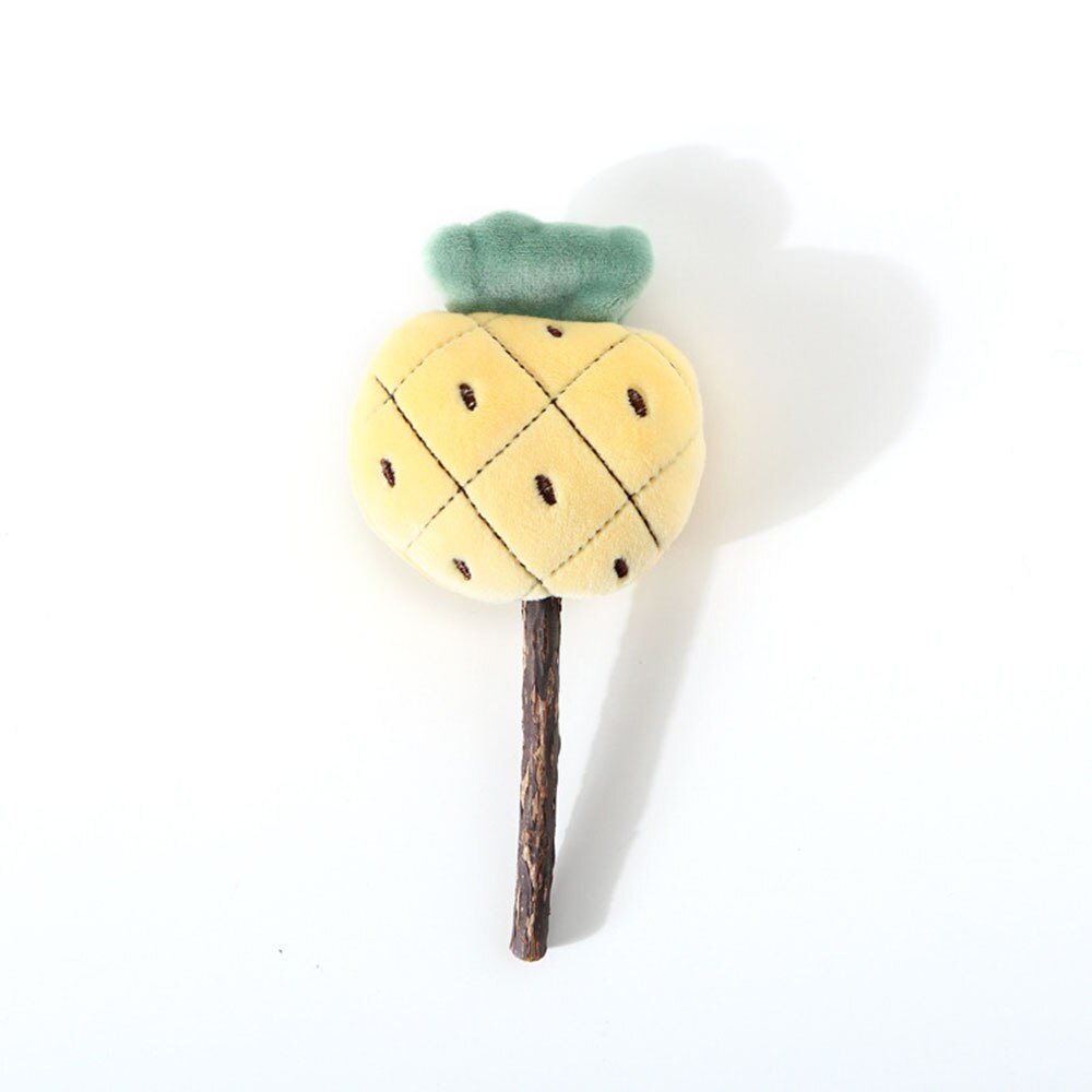 Silvervine Catnip Chew Sticks | Fruit-Shaped Natural Catnip Toy for Cats & Kittens