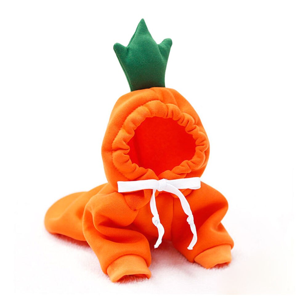 Warm Fleece Fruit Dog Hoodies | Adorable Pet Costume for Small Dogs and Cats, Soft and Cozy for Cold Weather