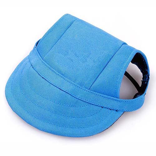 Adjustable Sporty Dog Baseball Cap | Fun Outdoor Headwear with Ear Holes for Pets in Vibrant Colours