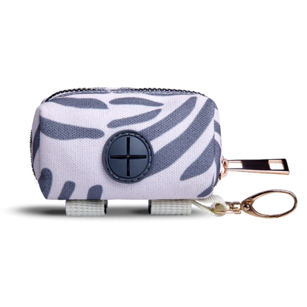 Pet Dog Poop Bag Dispenser | Travel-Friendly, Leash Attachment, Adjustable Waste Bag Holder for Easy Pet Cleanup