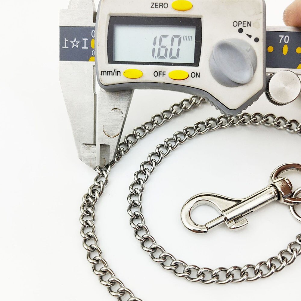 Stainless Steel Dog Car Seat Belt | Chew-Proof Safety Chain for Pet Travel