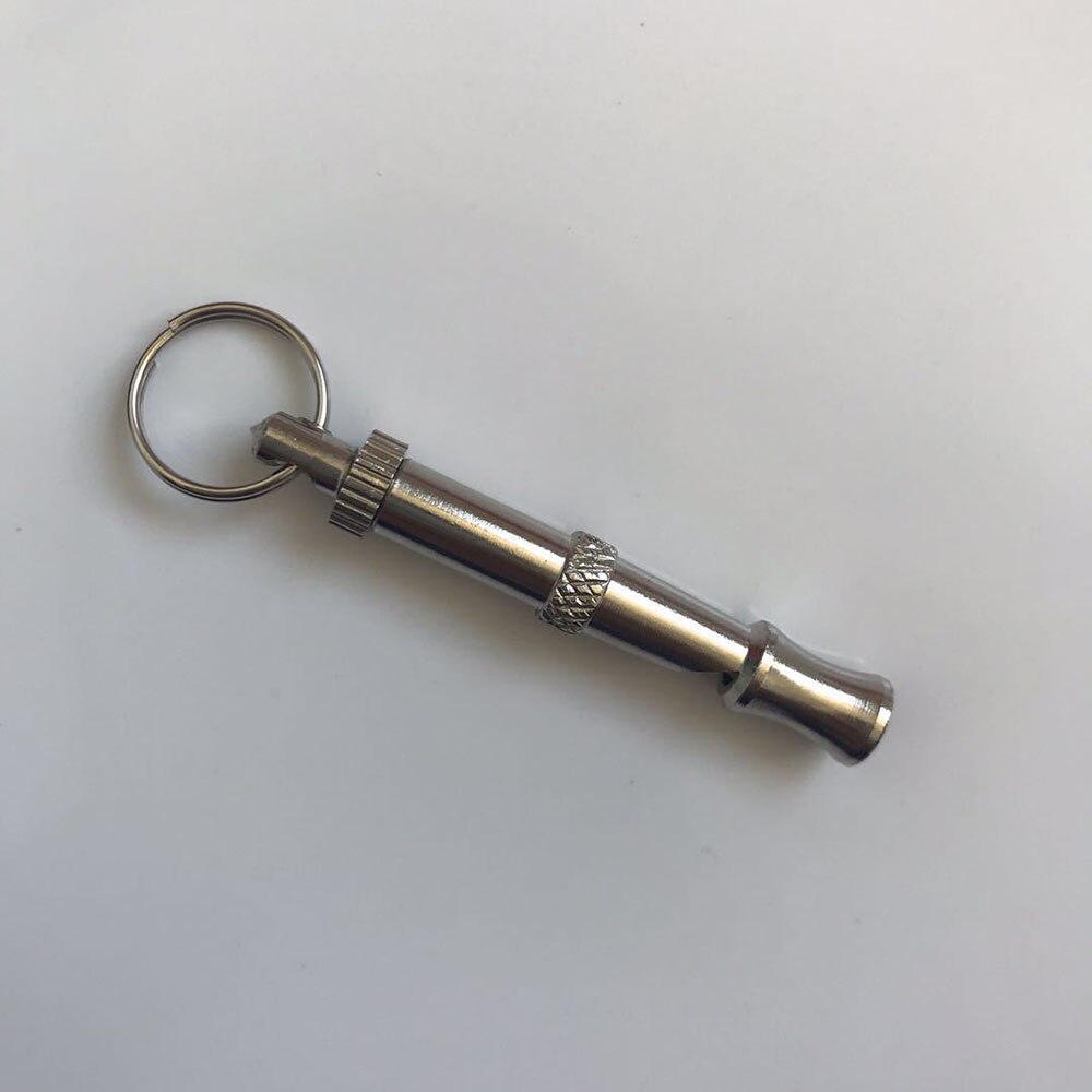 Ultrasonic Dog Whistle Pet Training Tool | Adjustable Sound, Stop Barking, Puppy & Cat Obedience Whistle with Keychain Attachment