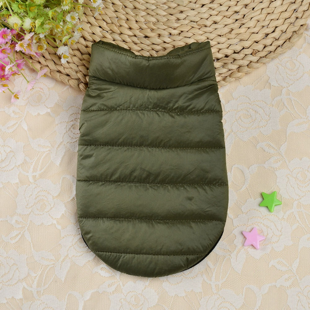 Winter Ultralight Pet Coat | Soft Warm Down Vest for Cats & Small Dogs