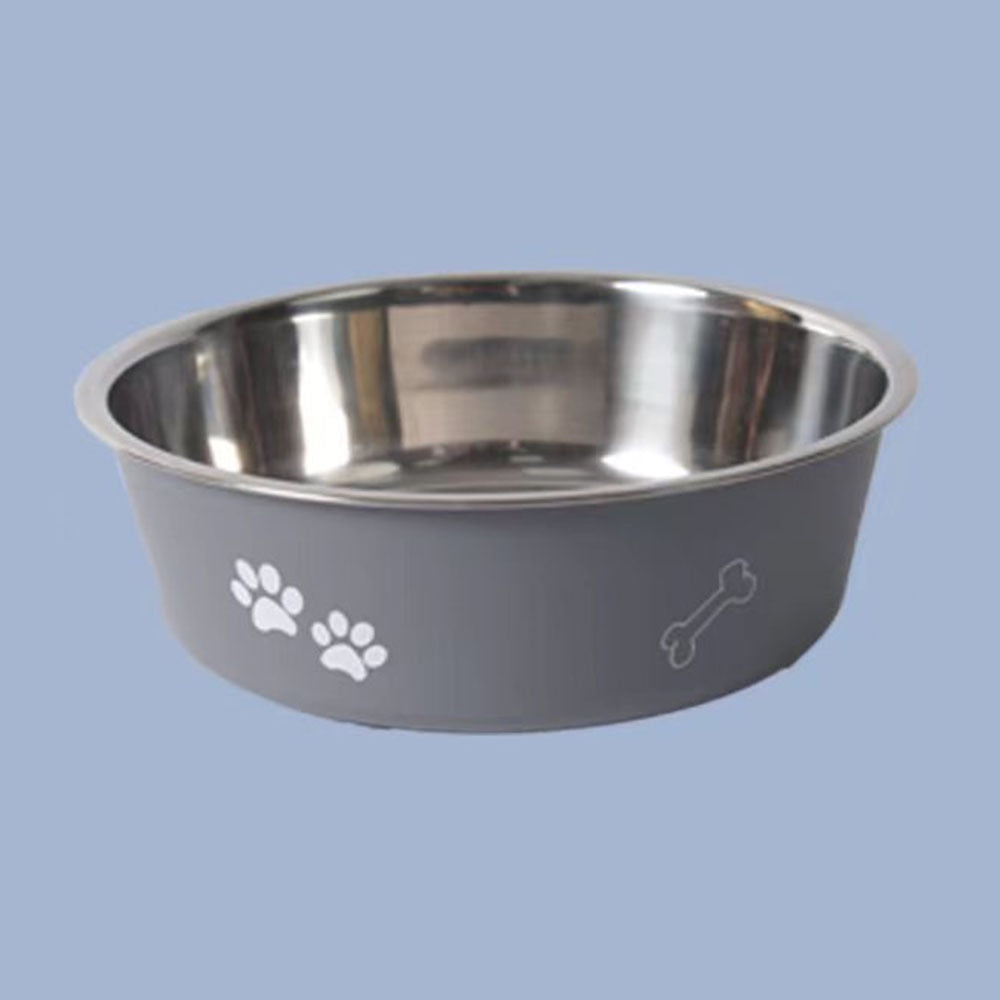 Stainless Steel Non-Slip Dog Bowl | Durable Pet Food & Water Bowl for Small, Medium, and Large Dogs