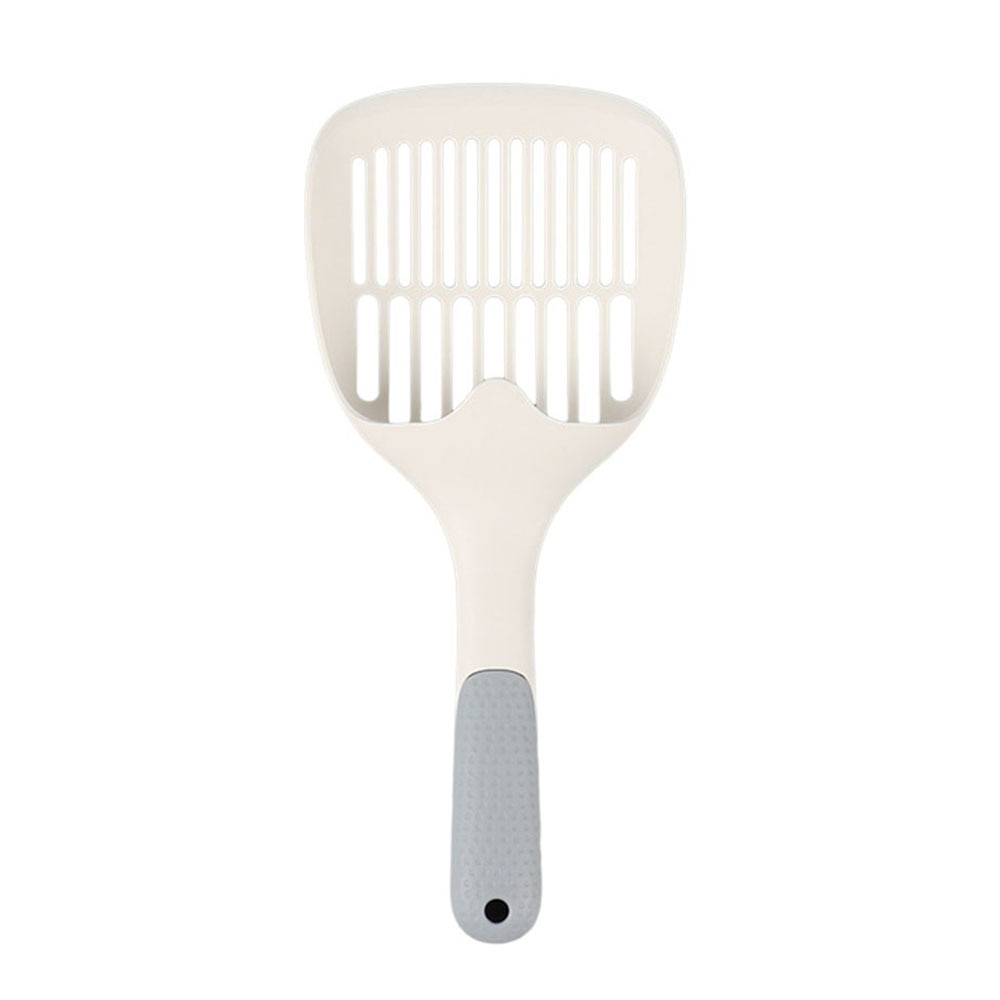 Large Cat Litter Scoop PP Plastic Kitty Litter Tray Scoops | Deep Shovel Sifter with Non-Slip Handle for Easy Cat Litter Cleaning