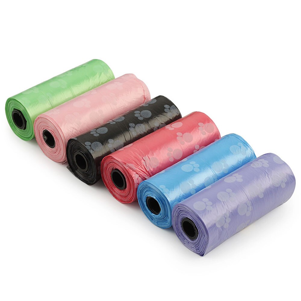 10 Roll Pet Dog Poop Bags with Dispenser | Liquid Proof, Garbage Scooper Bags for Dogs & Cats | Outdoor Cleaning Supplies