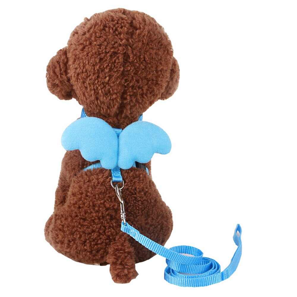 Cute Rabbit Angel Wing Harness & Leash Set | Soft Adjustable Bunny Pet Supplies for Small Animals