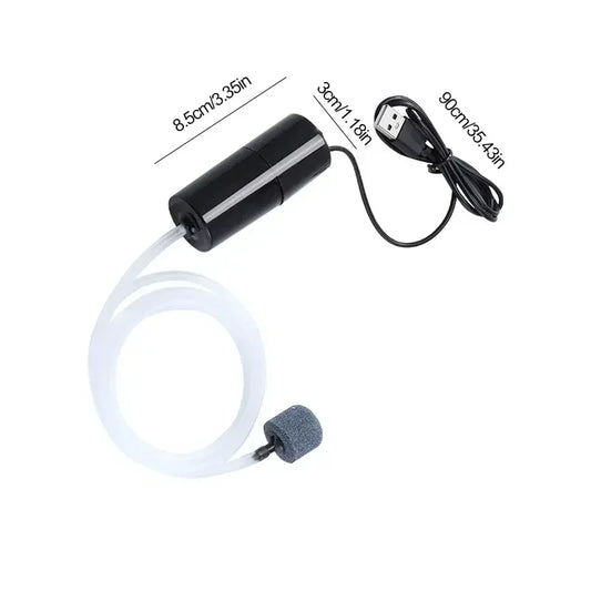 Silent Mini USB Fish Tank Oxygen Pump
