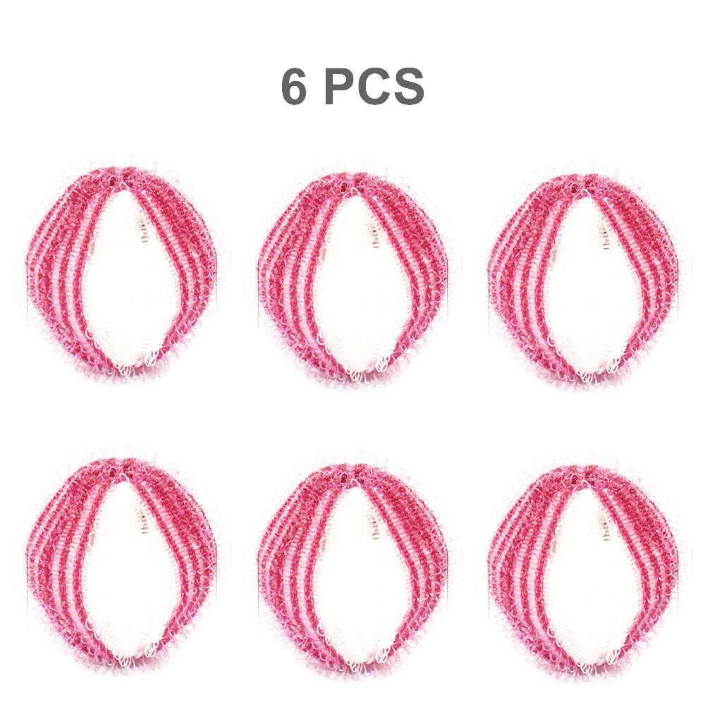 6-Pack Nylon Laundry Balls | Pet Hair Removal & Decontamination | Washing Machine Lint Removal