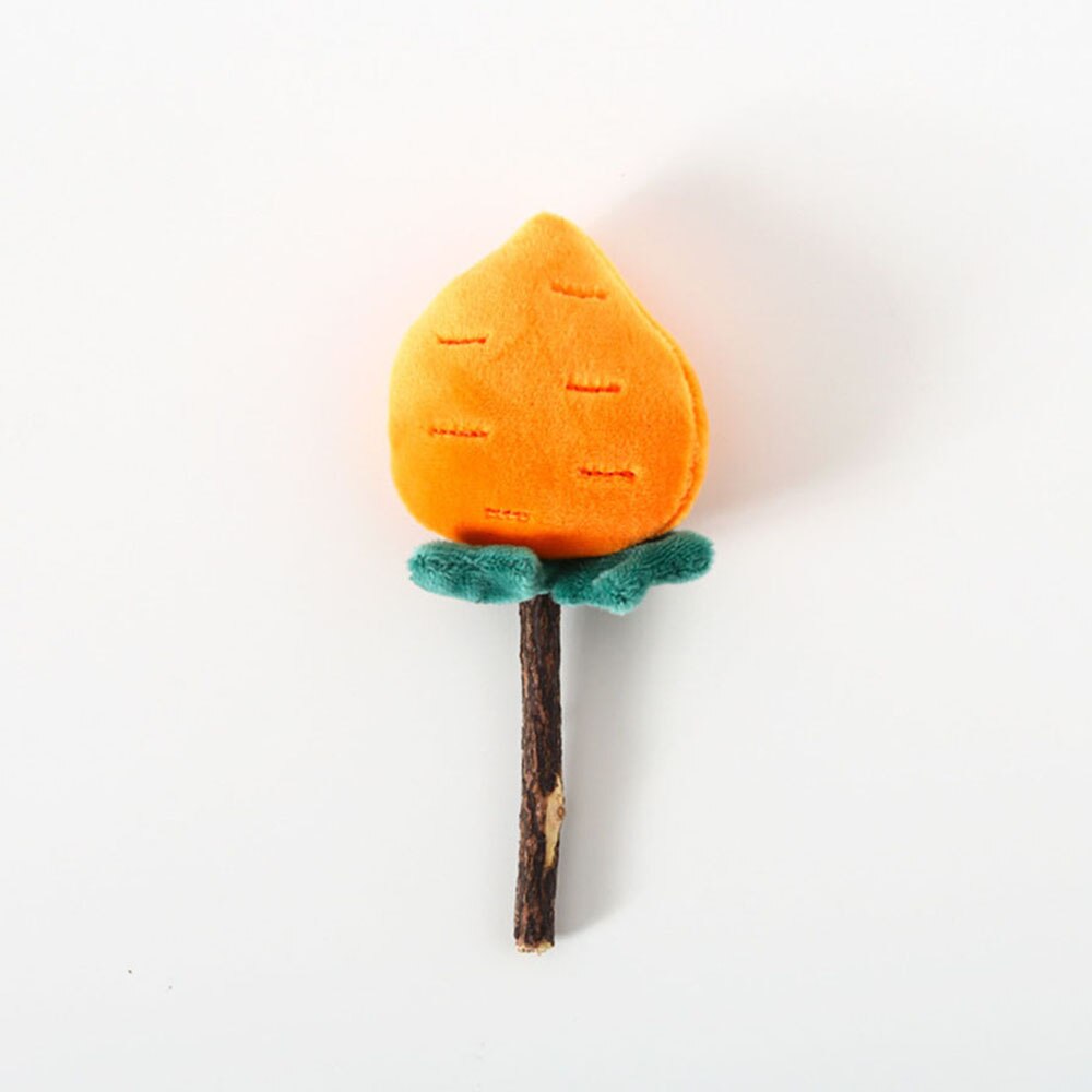 Silvervine Catnip Chew Sticks | Fruit-Shaped Natural Catnip Toy for Cats & Kittens