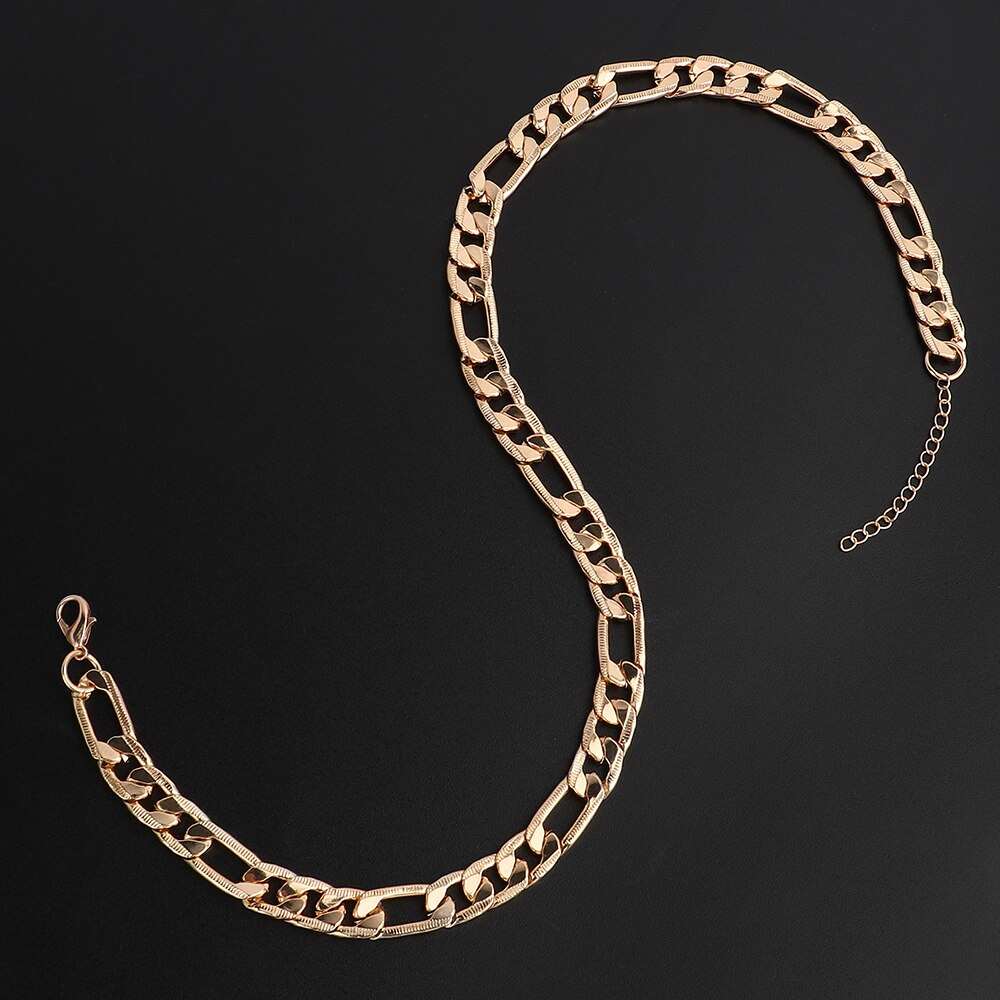Adjustable Metal Pet Chain Collar for Small Dogs and Cats | Gold Colour Training Slip Collar Necklace