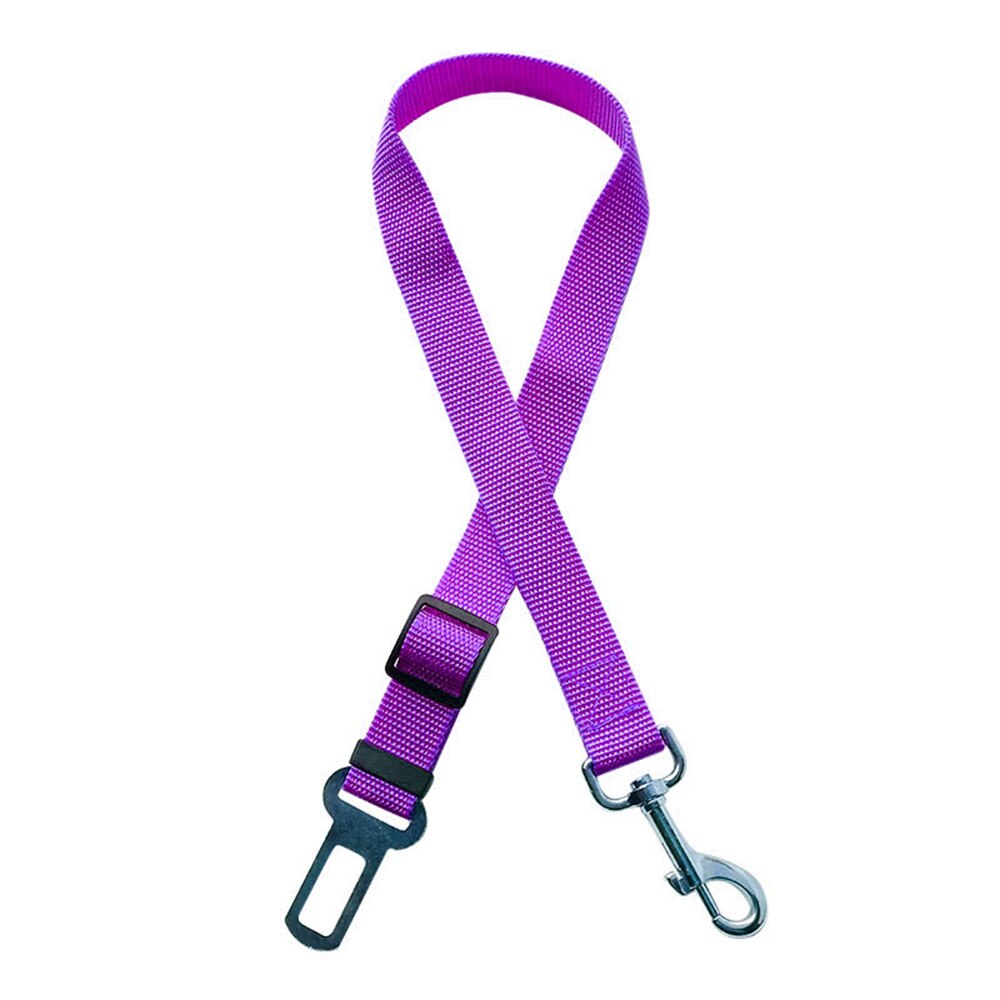 Adjustable Pet Car Seat Belt Lead | Secure Travel Clip for Dogs and Cats in Multiple Colours