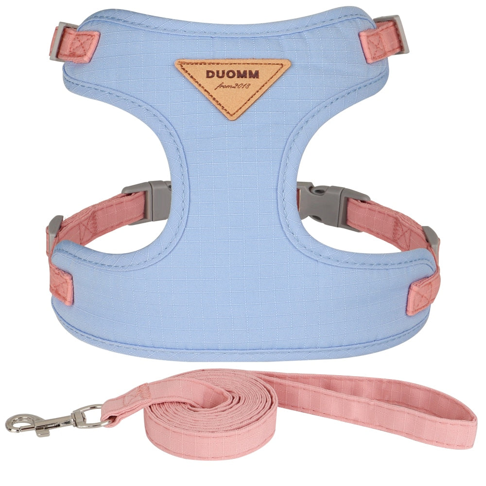 Soft Mesh Cat Harness and Leash Set | Adjustable 3 Layer Breathable Vest for Small Dogs & Cats