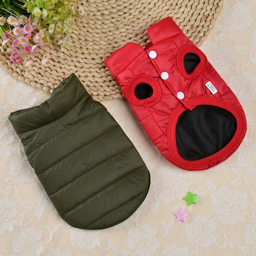 Winter Ultralight Pet Coat | Soft Warm Down Vest for Cats & Small Dogs