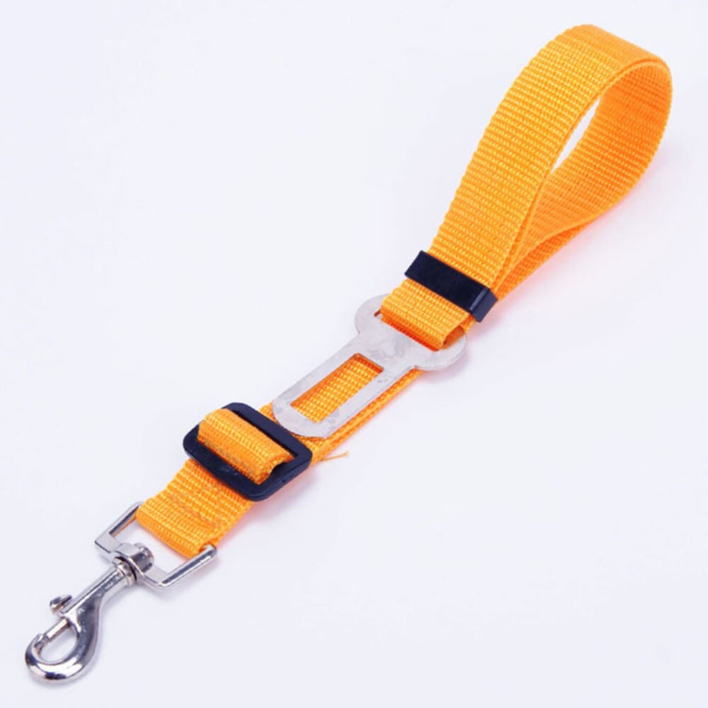 Adjustable Pet Car Seat Belt Lead | Secure Travel Clip for Dogs and Cats in Multiple Colours