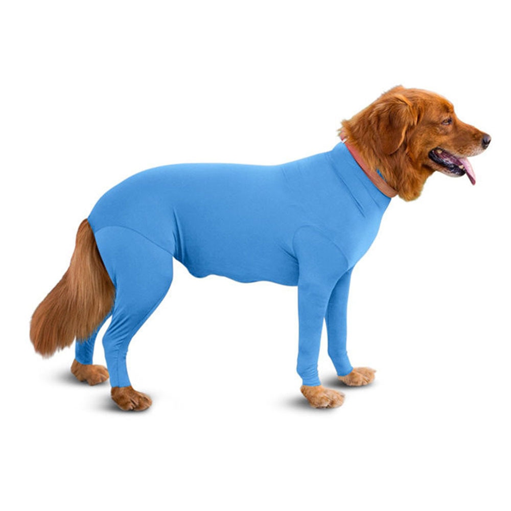 Shedding & Recovery Dog Onesie | Anxiety Calming & Surgical Recovery Suit for Large Dogs