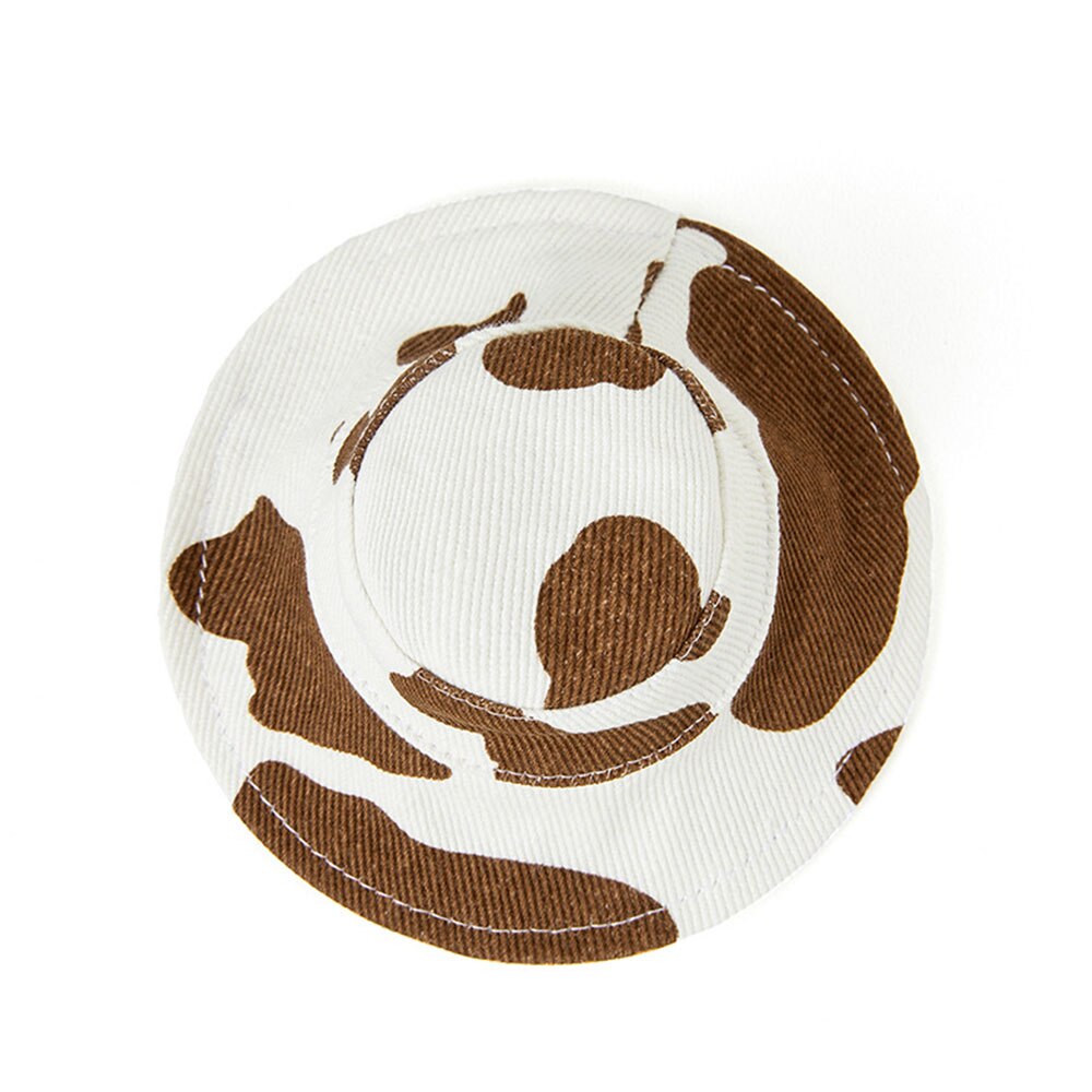 Cute Dog Bucket Hat | Outdoor Sunscreen Cap with Adjustable Fit for Small, Medium, and Large Dogs