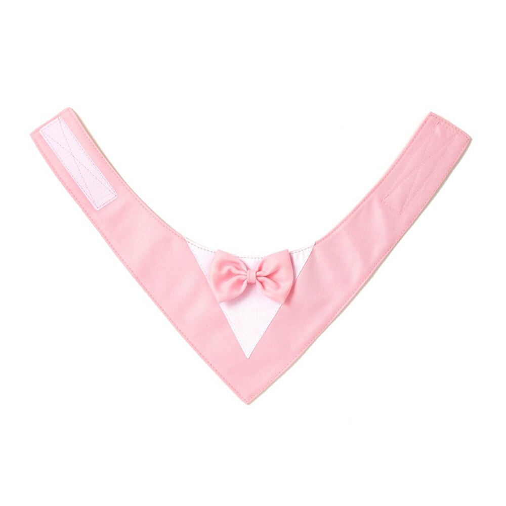 Pet Bow Tie Tuxedo Dog Bandana | Adjustable Formal Collar for Wedding, Party, and Dress-Up Events