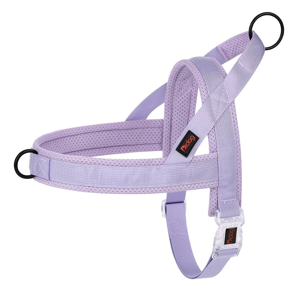 Adjustable Nylon Dog Harness with Quick-Release Buckle | Colourful Vest for Small, Medium, and Large Dogs