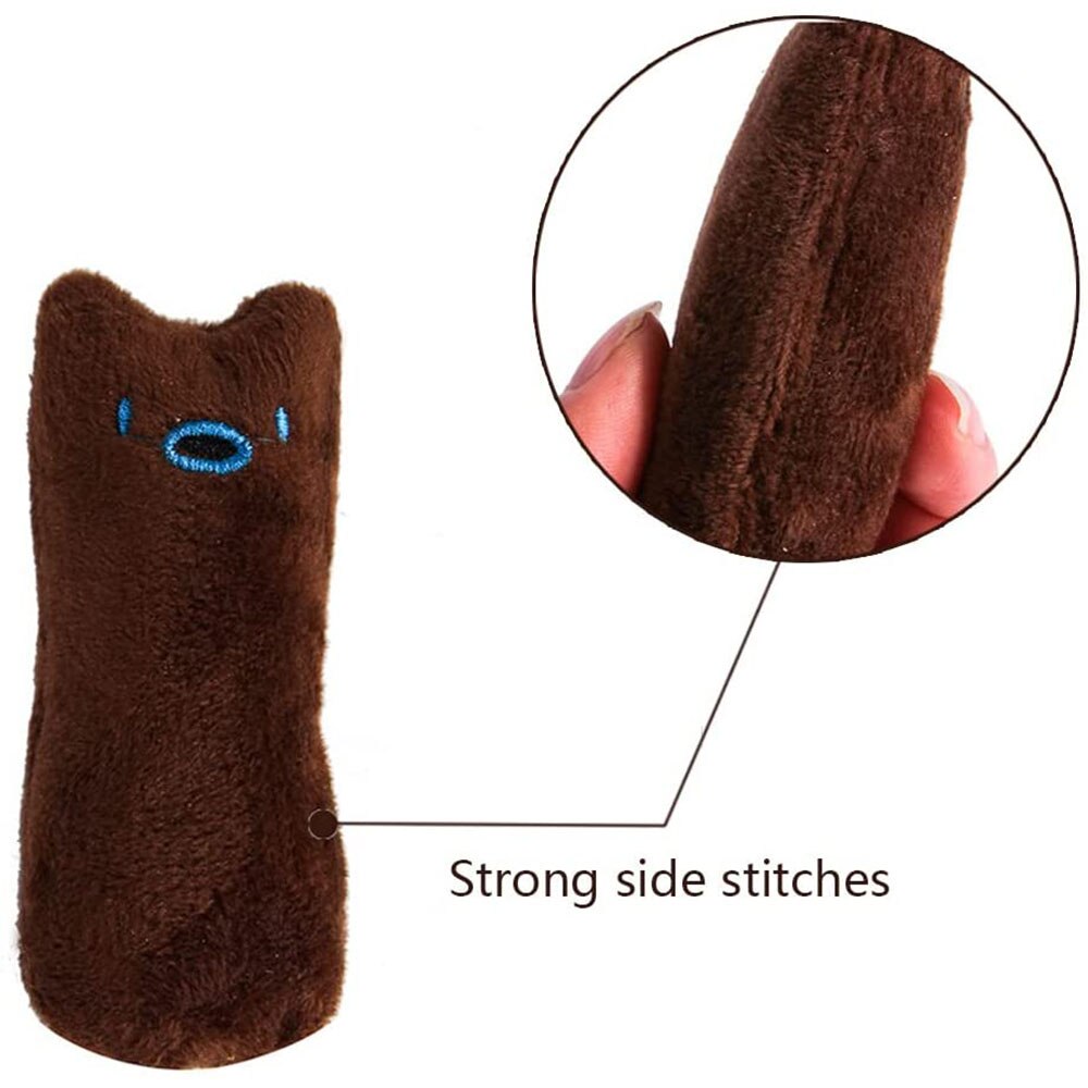 Scented Catnip Plush Toy | Interactive Cat Chew Toy for Fun & Dental Health