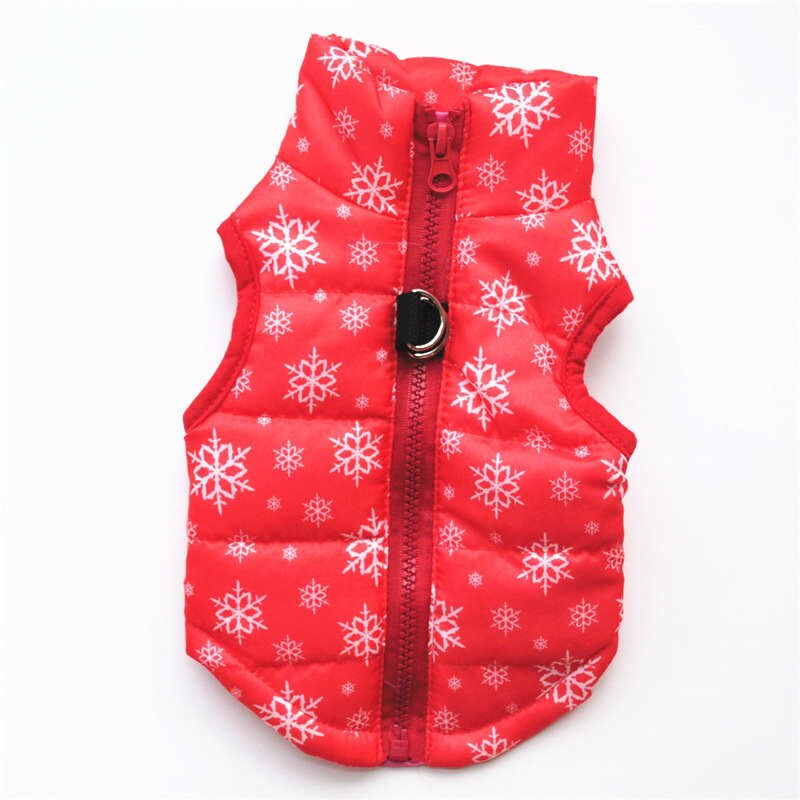 Winter Warm Dog Clothes | Windproof Puppy Pet Clothing Cotton Vest Coat for Small Dogs