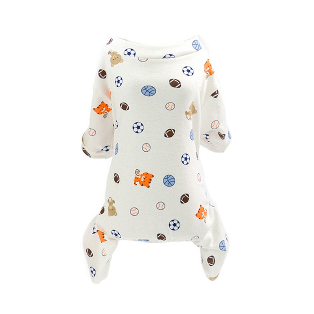 Warm Cotton Dog Pajamas Onesie | Soft Material & Cute Designs for Small Dogs