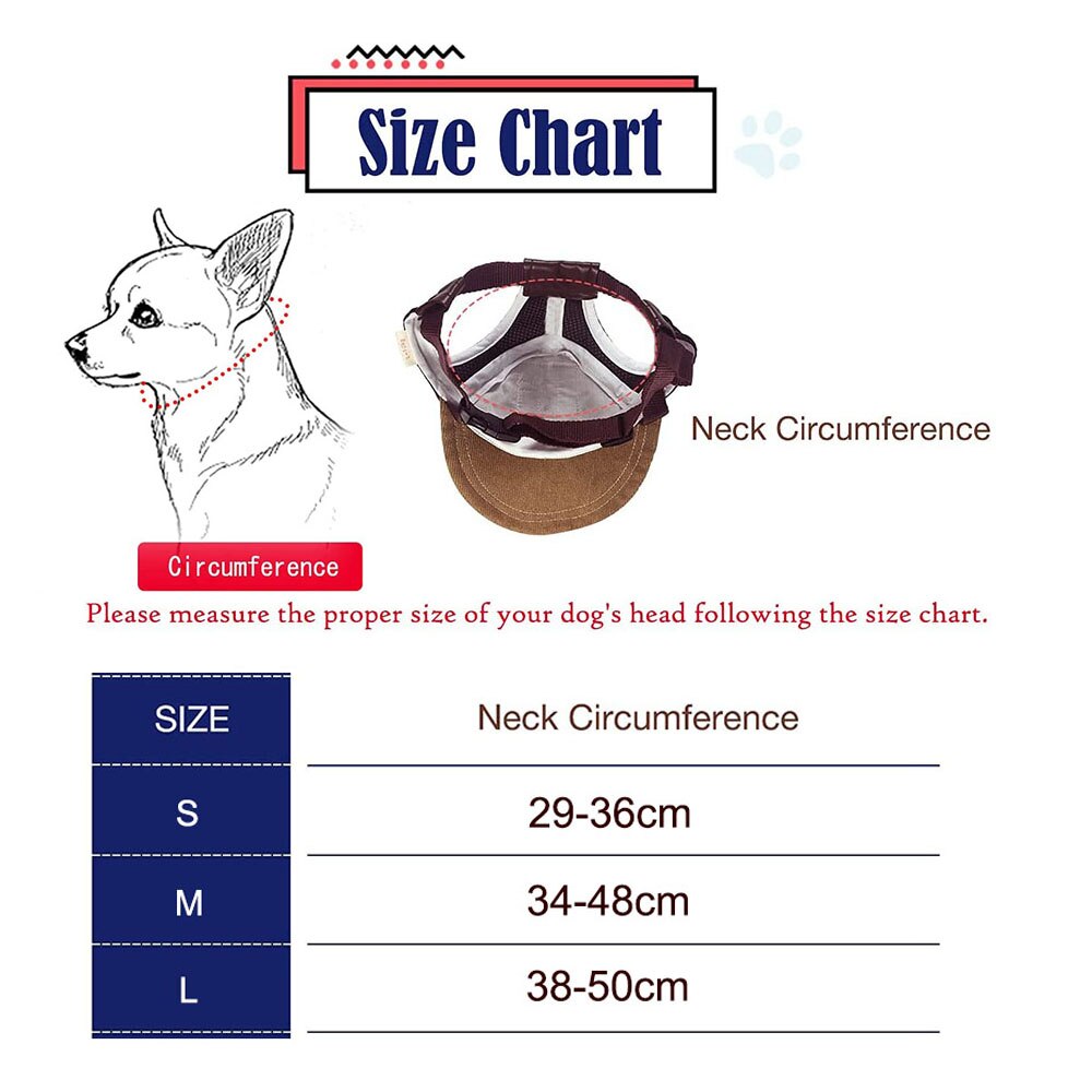 Sport Dog Baseball Cap | Adjustable Pet Sun Hat with Ear Holes for Outdoor Summer Protection