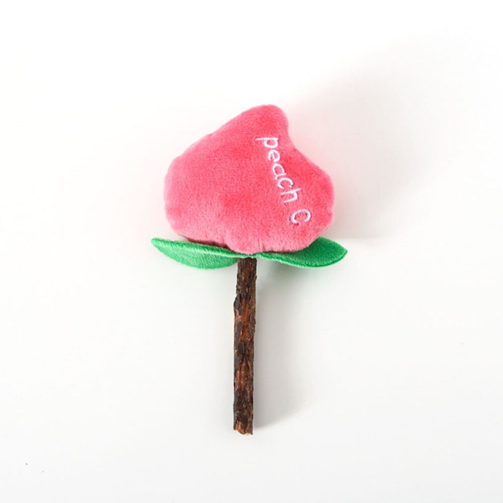 Silvervine Catnip Chew Sticks | Fruit-Shaped Natural Catnip Toy for Cats & Kittens
