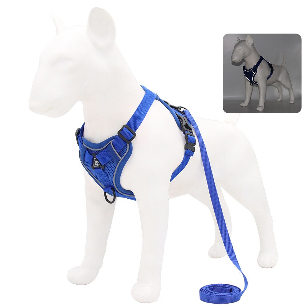 Adjustable Breathable Pet Harness with Leash | Perfect for Cats, Small Dogs, and Puppies | Soft and Comfortable Fit