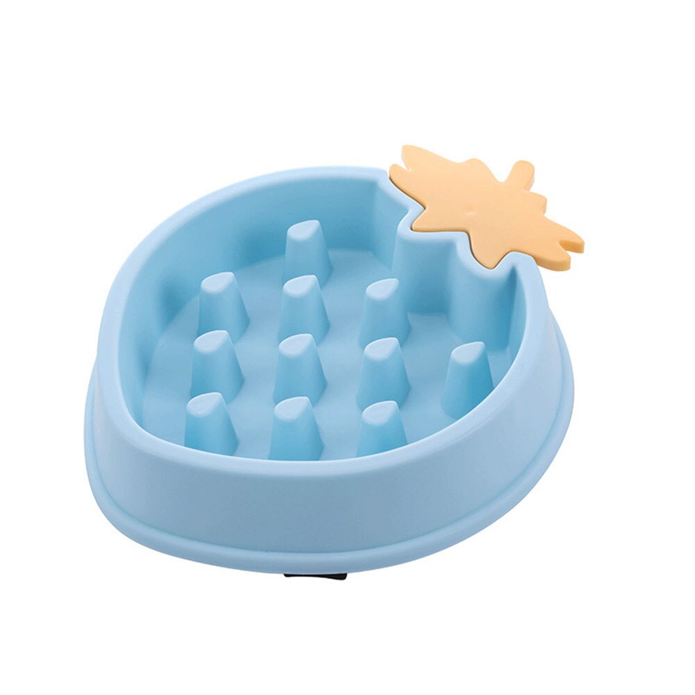 Anti-Gulping Slow Feeder Dog Bowl | Fun Fruit-Shaped Design for Small & Large Dogs